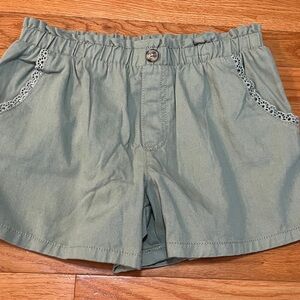 Carter's Olive Green Flat Front Shorts